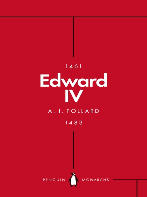 Cover image for Edward IV (Penguin Monarchs)